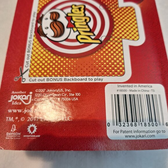 PRINGLES POTATO CHIPS PING PONG PARTY GAME WITH BALLS‎ & BACKBOARD - Picture 4 of 5